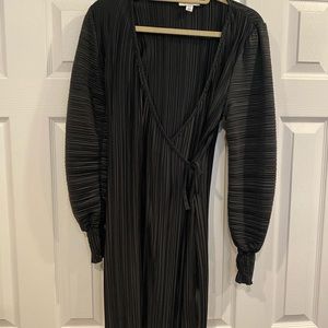 Black Topshop Long Sleeve Dress
